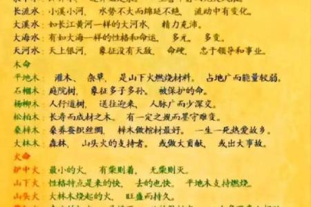 2001年金命缺什么？探寻命理的奥秘与人生的启示