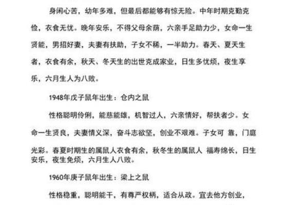 2020属鼠的人命运解析：揭秘他们的事业、感情与未来发展趋势