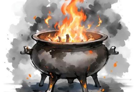 炉中火命的奥秘：探索命理中的火的力量与人生轨迹