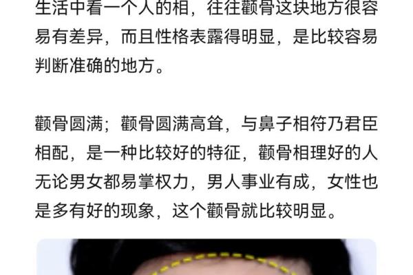 颧骨偏上男命面相解析：揭示命运之奥秘与性格特征