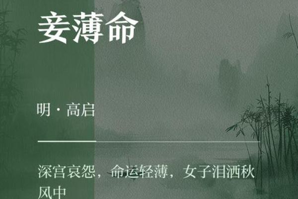 揭秘妾命:八字命理中的女人命运之谜 揭秘妾命:八字命理中的女人命运之谜