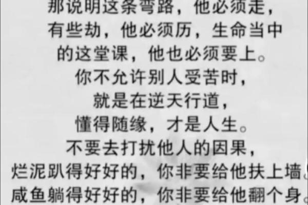 是什么命就是什么劫，命运与劫难的哲学探讨