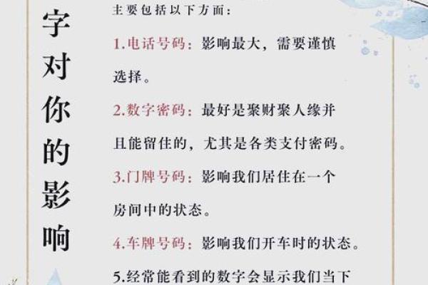 探索数字背后的秘密：解密数字命理术语与生活的关联