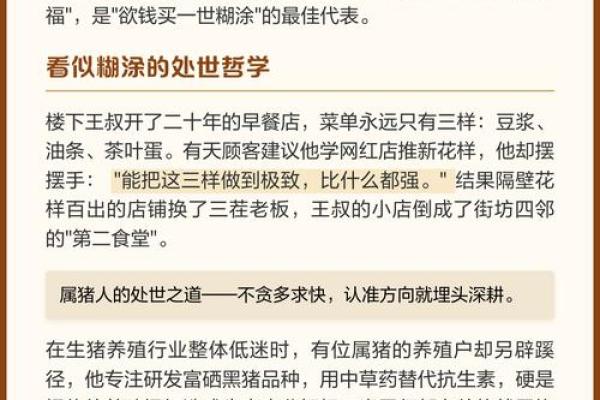 探寻65岁属猪之命:命理解析与人生智慧 探寻65岁属猪之命:命理解析与人生智慧