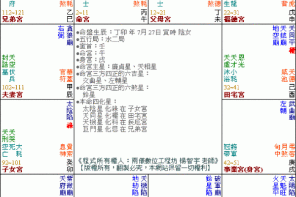 揭秘紫薇命盘中的各大星宿及其神秘影响力 揭秘紫薇命盘中的各大星宿及其神秘影响力