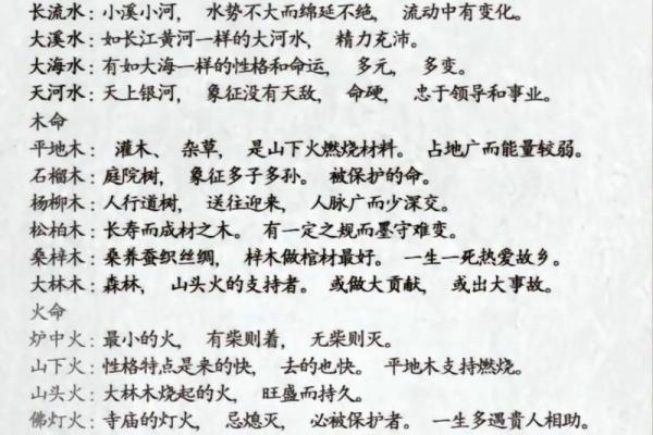 海中金命与木命之间的克制关系分析