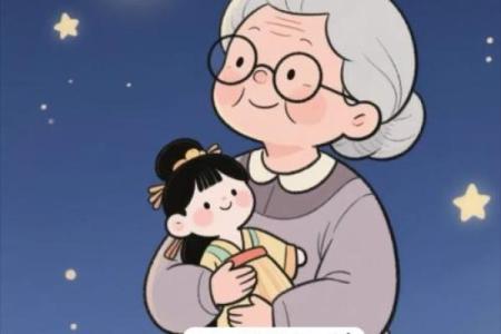 奶奶的命好比春雨，滋润心田，温暖人生的旅程