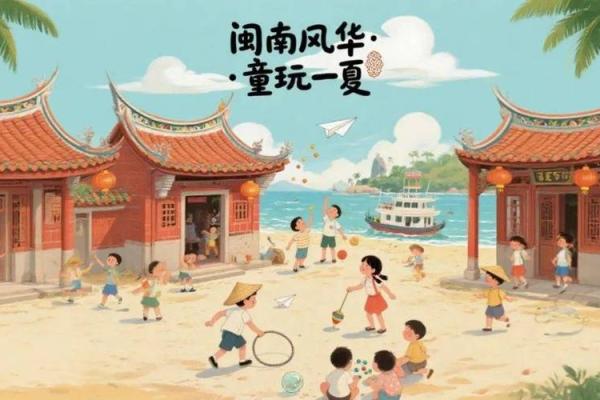 1991年8月的夏日记忆：风筝与童年的欢笑