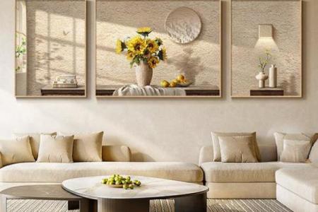 打造和谐木命客厅：适合的装饰画推荐与布局指南