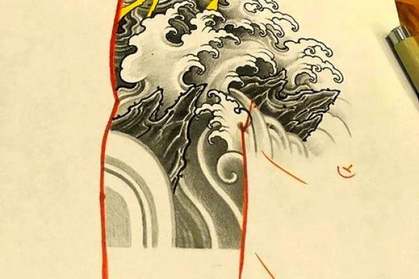 大溪水命纹身:赋予生命的水之纹理与象征 大溪水命纹身:赋予生命的水之纹理与象征