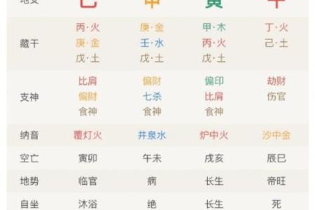 1982年出生的命理分析：五行属性与命格解析