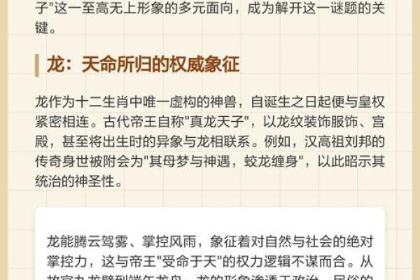 农历十二生肖中的龙：命理解析与运势探讨