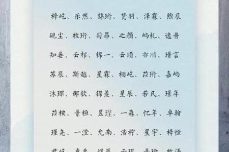 水命人取名忌讳：如何为水命之人选择合适的名字？