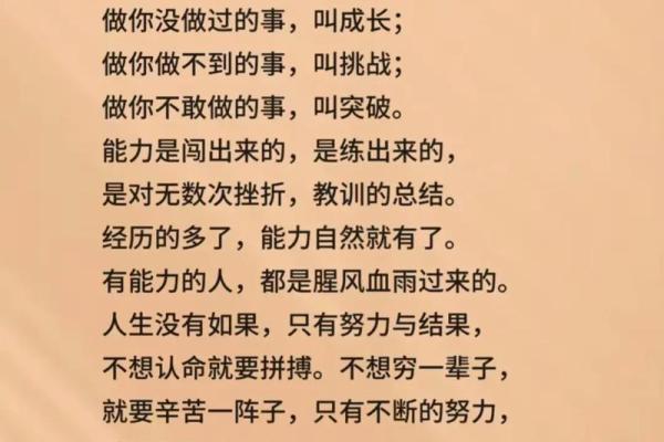 你有什么造化就有什么命：人生的机遇与挑战